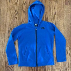 The North Face Glacier full zip size 6